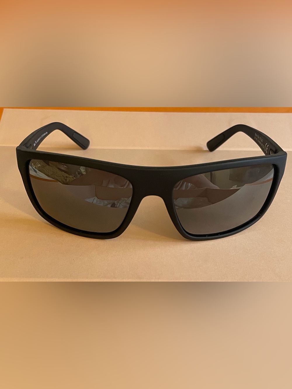 Maui Jim Matte Black Frame with Gray Polarized Lenses Wrap Sunglasses - Picture 6 of 16
